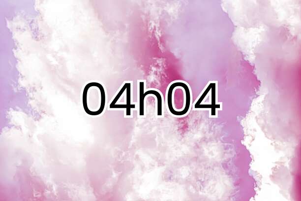 L’heure miroir 04h04 : message, symbolique et signification