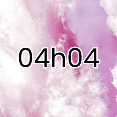 L’heure miroir 04h04 : message, symbolique et signification