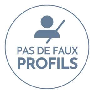 Pas de faux profils