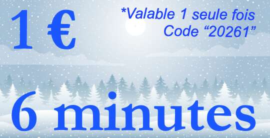 6 min for 1  (accident promo by Jessica)